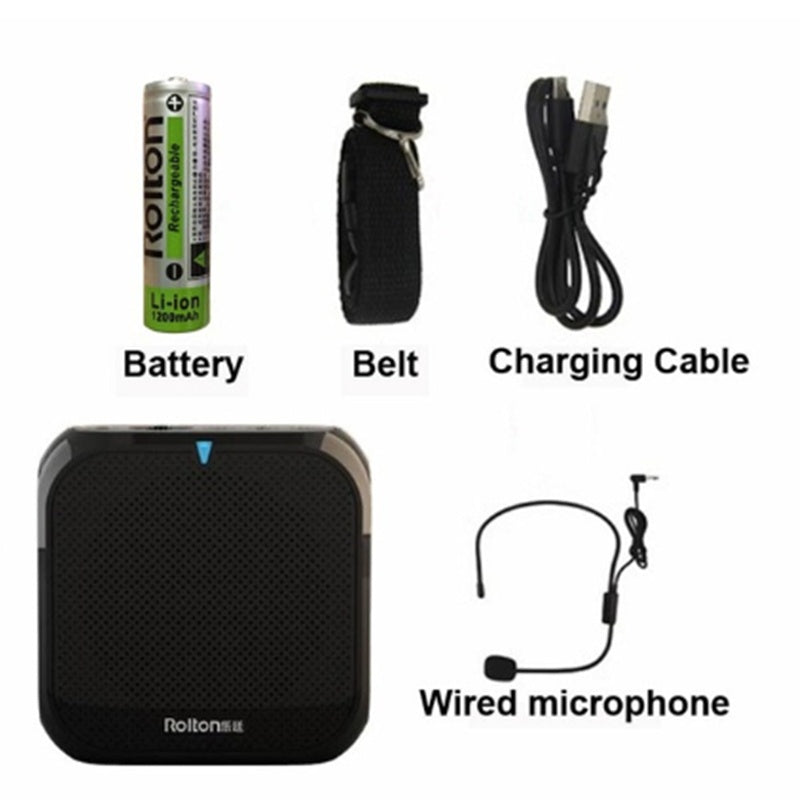 HKM-706515 Wired Mini Bee Loudspeaker with ABS Plastic Body, Model K400, 5W Output Power