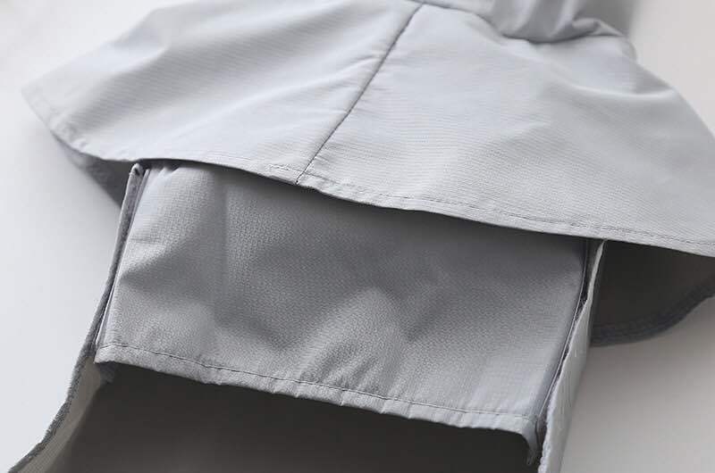 HKM-7065789 Waterproof PVC Pet Raincoat for All Sizes and Genders