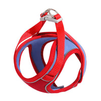 HKM-7066685 Reflective Anti-Escape Cat Harness with Leash - Suede Material, Various Colors, Sizes S to L