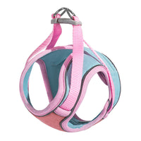 HKM-7066685 Reflective Anti-Escape Cat Harness with Leash - Suede Material, Various Colors, Sizes S to L