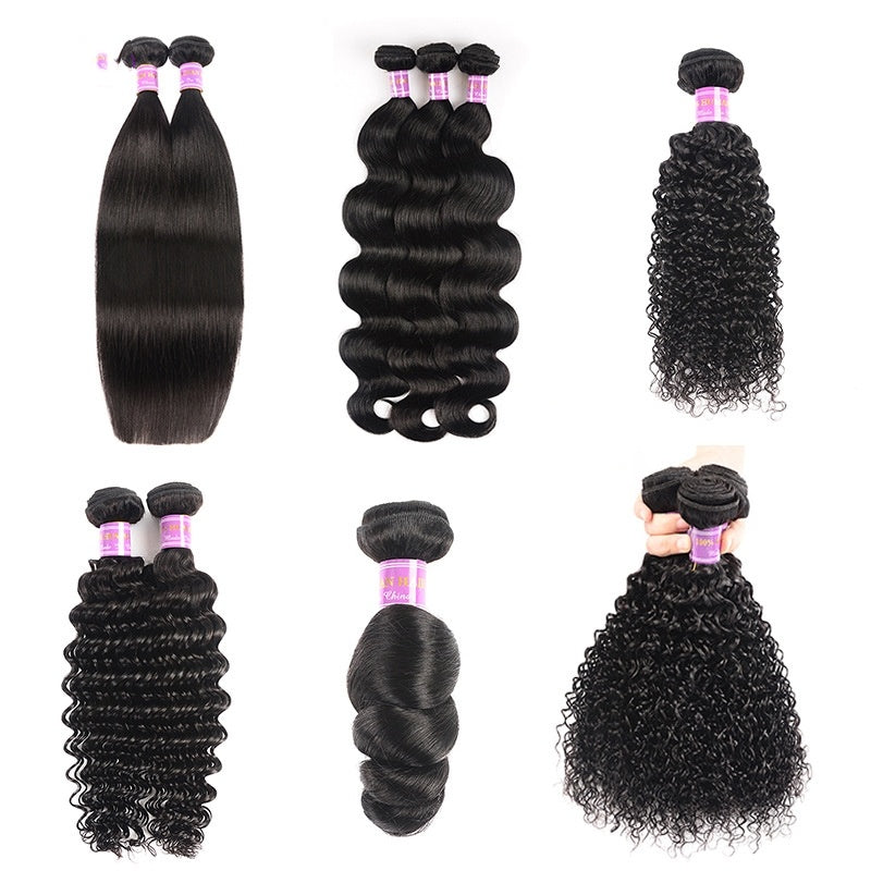 HKM-706771 Human Hair Curtain Wig - 100% Natural, Multiple Styles & Lengths Available