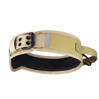 HKM-7069373 Camouflage Nylon Dog and Horse Collar in Military Green and Black, Sizes M-L-XL