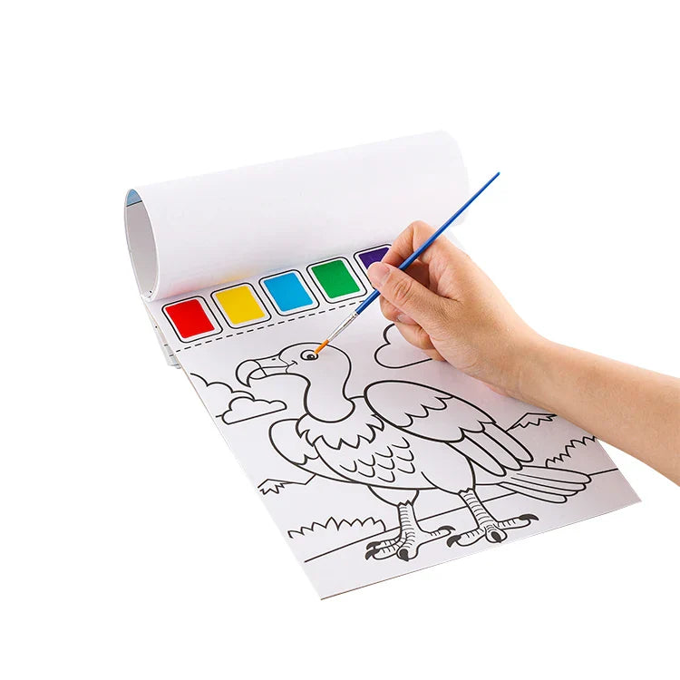 HKM-707155 Custom Mess-Free Magic Water Colouring Book for Kids