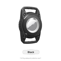HKM-7072829 Waterproof TPU Locator Sleeve for Apple AirTag - Available in Premium Black, Royal Blue, Dark Green, Purple, and Red