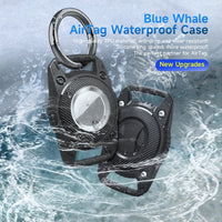 HKM-7072829 Waterproof TPU Locator Sleeve for Apple AirTag - Available in Premium Black, Royal Blue, Dark Green, Purple, and Red