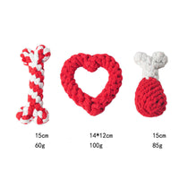 HKM-7073981 Cotton Rope Chew Toys for Small Dogs and Puppies - Interactive Training & Teething Solutions