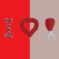 HKM-7073981 Cotton Rope Chew Toys for Small Dogs and Puppies - Interactive Training & Teething Solutions