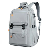 HKM-707411 Waterproof Oxford 17-Inch Laptop Backpack for College Students with Large Capacity and Zipper Closure