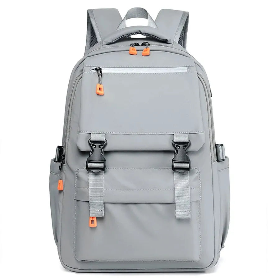HKM-707411 Waterproof Oxford 17-Inch Laptop Backpack for College Students with Large Capacity and Zipper Closure