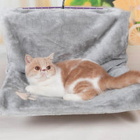 HKM-7074749 Plush Cat Bed Hammock for Cats - 46x30x25cm Cozy Sleeping Space
