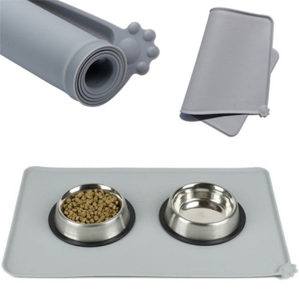 HKM-7075005 Silicone Pet Feeding Mat for Dogs and Cats - Easy to Clean, Durable, Non-Toxic, 47 x 30CM