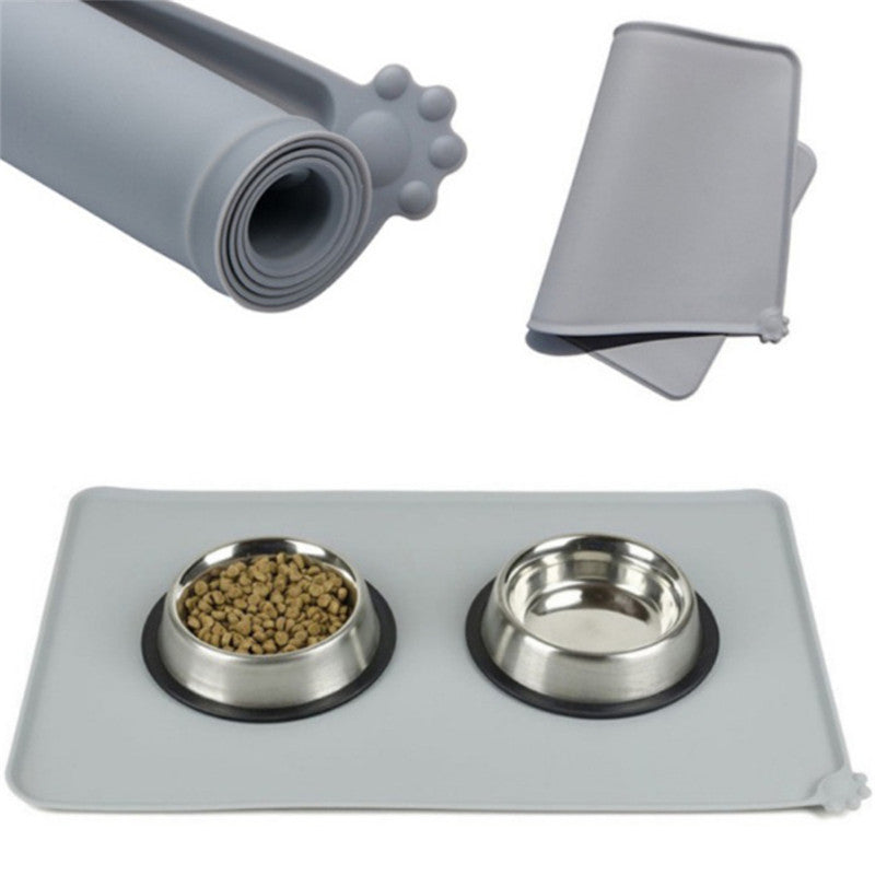 HKM-7075005 Silicone Pet Feeding Mat for Dogs and Cats - Easy to Clean, Durable, Non-Toxic, 47 x 30CM
