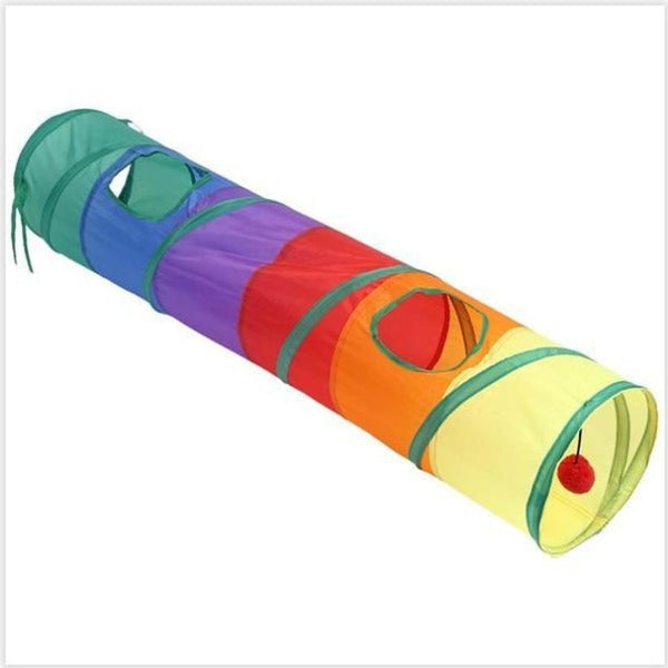 HKM-707539 My Neighbor Totoro Cat Tunnel Toy - Polyester Splicing Tunnel in 6 Colors (D25*120cm)