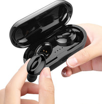 HKM-707539 Wireless Bluetooth Earphones with 5.0 Technology, 10m Range, 120-Hour Standby, Voice Control, NFC, and Long Battery Life