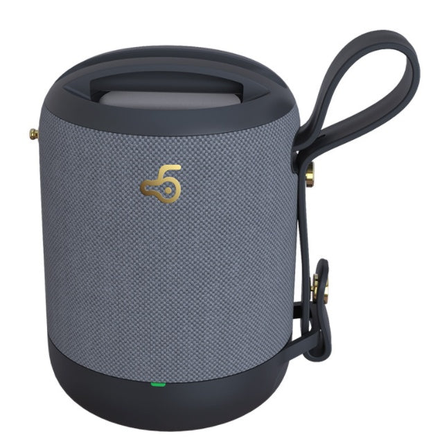 HKM-707667 Portable Waterproof Bluetooth Speaker with USB Connection, 5W Output, 8-Hour Playtime, and Multi-Format Support
