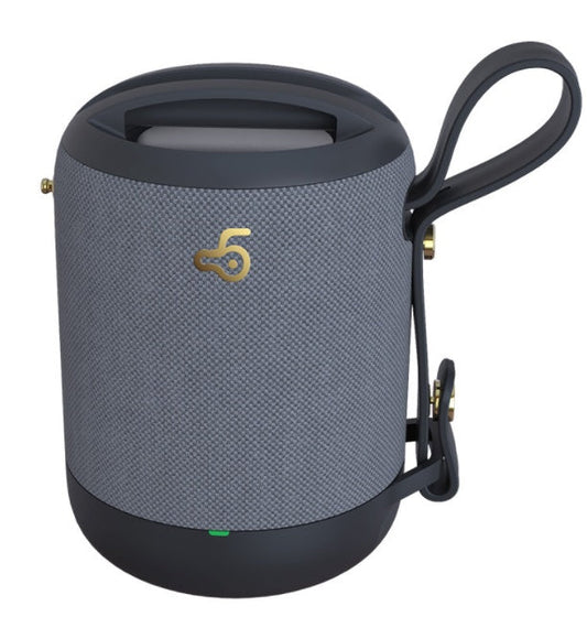 HKM-707667 Portable Waterproof Bluetooth Speaker with USB Connection, 5W Output, 8-Hour Playtime, and Multi-Format Support