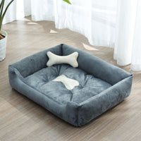 HKM-7077181 Comfortable Waterproof Dog Bed Mat with Anti-Slip Design for Small to Medium Pets