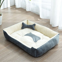 HKM-7077181 Comfortable Waterproof Dog Bed Mat with Anti-Slip Design for Small to Medium Pets