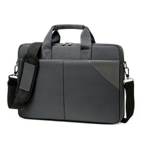 HKM-707731 Large Capacity Portable Laptop Tote Bag for 15.6 Inch and 14 Inch Devices - Black