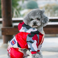HKM-7077565 Cozy Winter Dog Coat with Soft Fleece Lining - Multiple Sizes Available