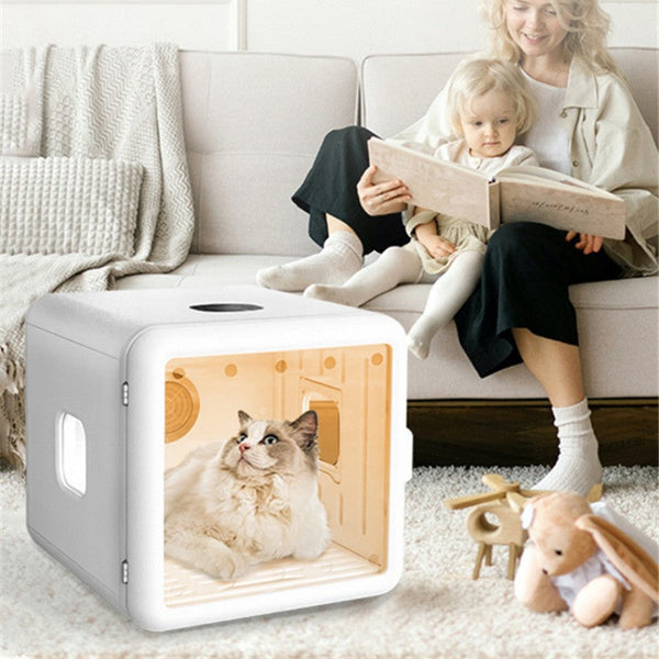 HKM-7080765 Smart Automatic Pet Drying Box with Large Capacity for Household Use