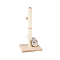 HKM-7082173 Sisal Cat Climbing Frame with Wood Base for Medium and Small Cats
