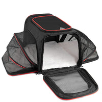 HKM-7082557 Large Capacity Portable Cat Bag – Medium Soft 600D Cation, Solid Color, Holds Up to 15 Jin