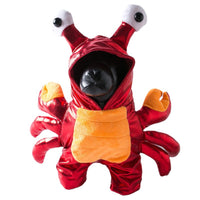 HKM-7083069 Transformative Cat and Dog Halloween Costume in Red, PU Material, Sizes S-XL