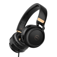 HKM-708371 Wired Headset with Microphone, 3.5mm Plug, 20-20000Hz Frequency Response, Comfortable Protein Material Earmuffs
