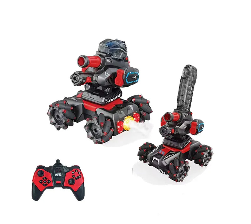 HKM-708755 2.4G Multi-Functional RC Stunt Car with Light, Music, and Bubble Spray for Indoor and Outdoor Use