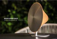 HKM-708819 Wooden Bluetooth 4.2 Wireless Speaker with Subwoofer and USB Interface