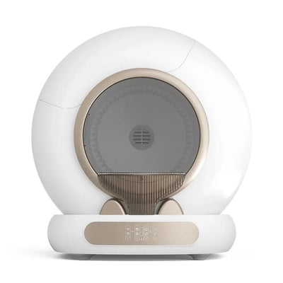 HKM-708947 Automatic Self-Cleaning Cat Litter Box with 65L Capacity and Smart WiFi Features for Multiple Cats