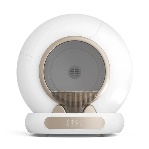 HKM-708947 Automatic Self-Cleaning Cat Litter Box with 65L Capacity and Smart WiFi Features for Multiple Cats