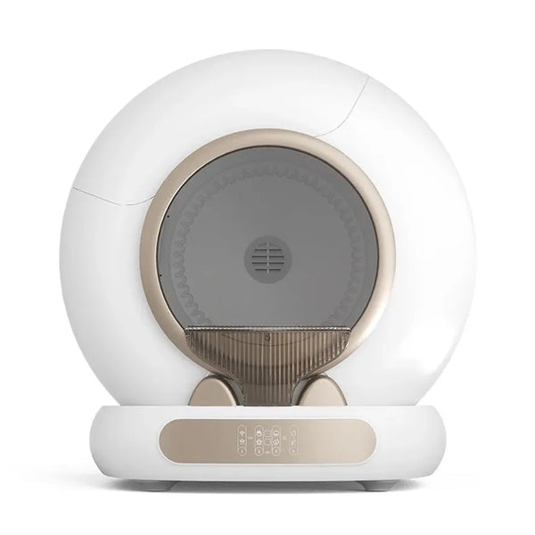 HKM-708947 Automatic Self-Cleaning Cat Litter Box with 65L Capacity and Smart WiFi Features for Multiple Cats