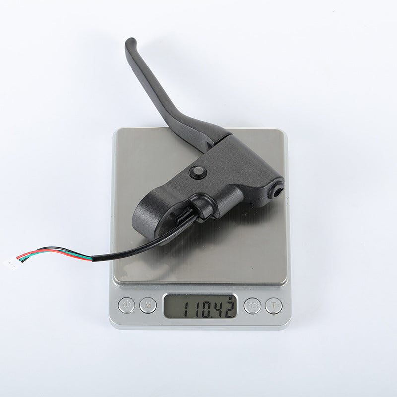 HKM-709011 M365 Electric Scooter Black Brake Handlebar Part - Durable ABS Material, Compact Design