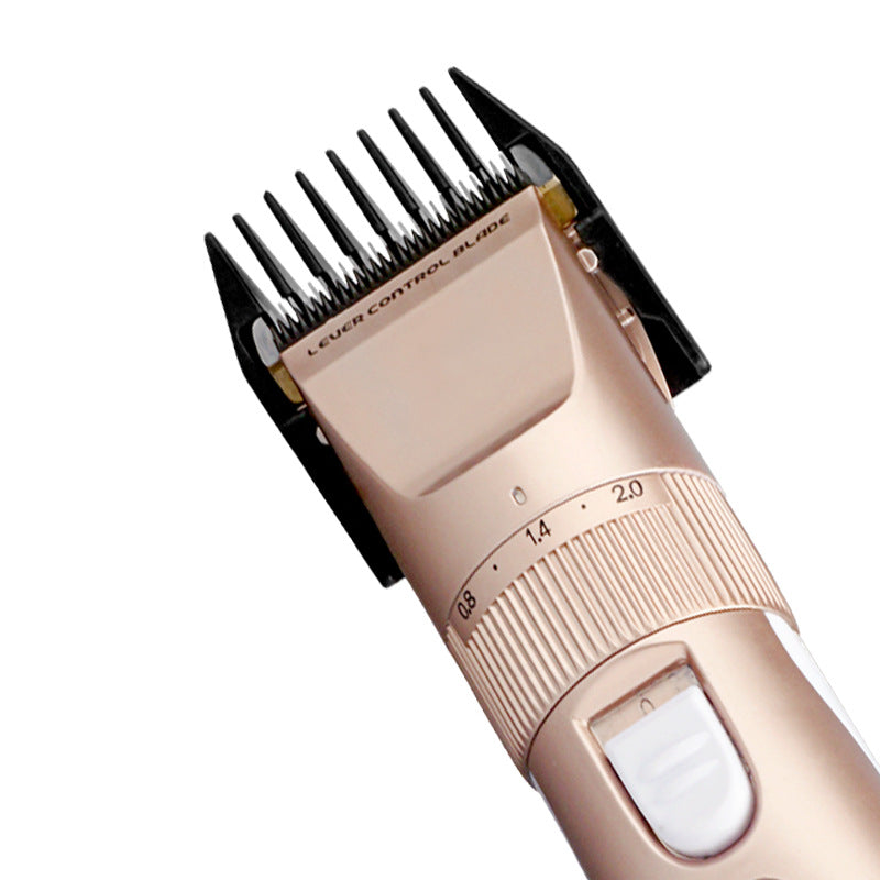 HKM-7090237 Pet Grooming Shaver with Ceramic Titanium Head and Adjustable Limit Combs