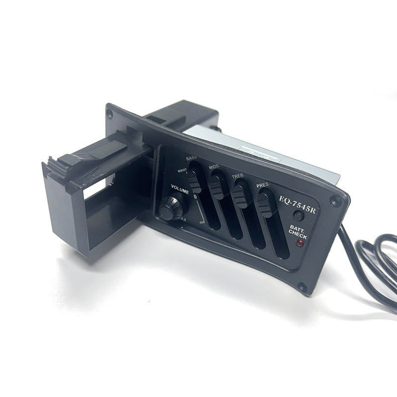 HKM-709075 Four-Section Electric Guitar Pickup with EQ-7545R Vibration Modification