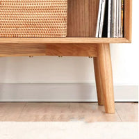 HKM-709203 Modern Wooden Bookcase for Home, Office, School, and Workshop Shelving