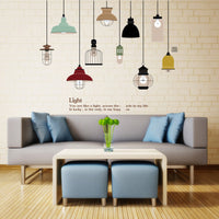 HKM-709267 Large Environmentally Friendly Removable Waterproof Cartoon Wall Sticker for Living Room and Bedroom Decor