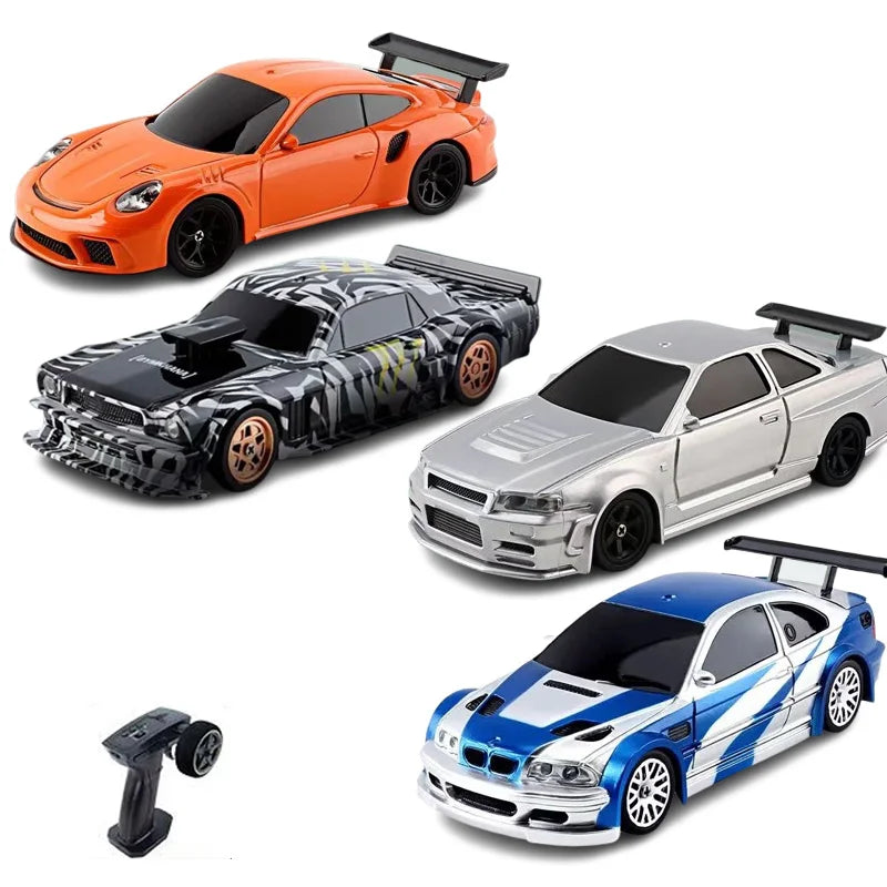 HKM-709331 Mini 1:43 Electric Remote Control Drift Car with Gyro Light for Indoor and Outdoor Fun