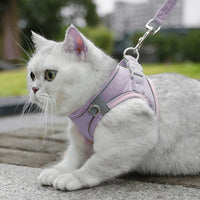 HKM-7094205 Small Dog Vest with Hand-Holding Rope - Multiple Color Options Available