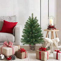 HKM-709459 Artificial Christmas Tree 95 cm with Realistic PVC and PE Branches for Indoor and Outdoor Use