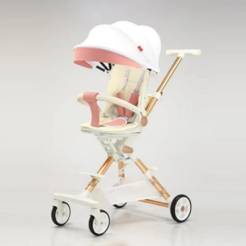 HKM-709523 Lightweight Portable Aluminium Baby Walker Stroller for Travel
