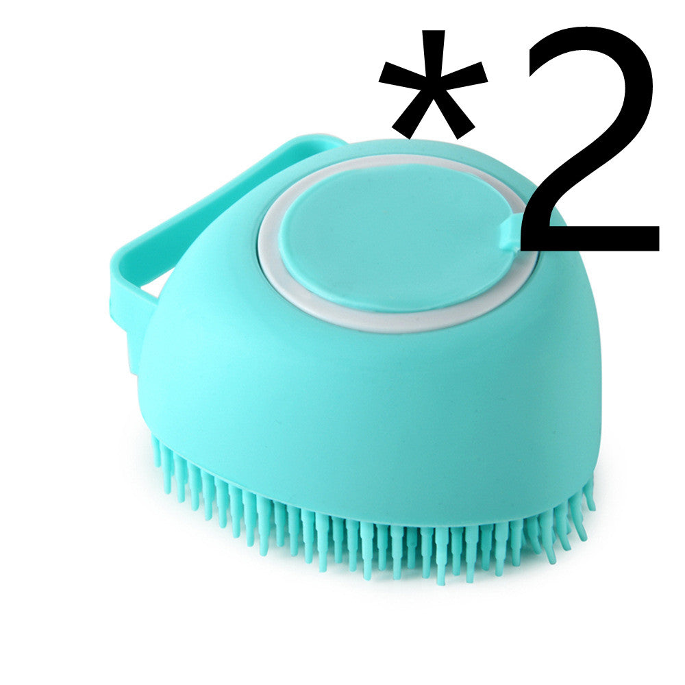 HKM-7095997 Silicone Dog Bath Massage Gloves for Gentle Grooming and Cleaning Pets