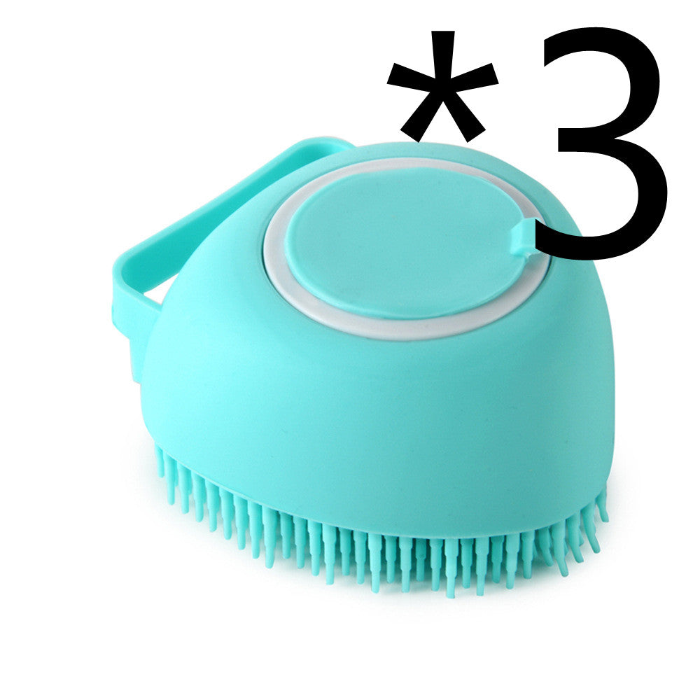 HKM-7095997 Silicone Dog Bath Massage Gloves for Gentle Grooming and Cleaning Pets