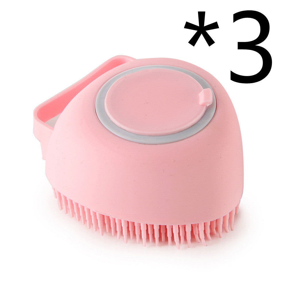 HKM-7095997 Silicone Dog Bath Massage Gloves for Gentle Grooming and Cleaning Pets