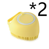 HKM-7095997 Silicone Dog Bath Massage Gloves for Gentle Grooming and Cleaning Pets
