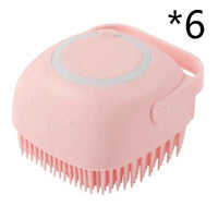 HKM-7095997 Silicone Dog Bath Massage Gloves for Gentle Grooming and Cleaning Pets