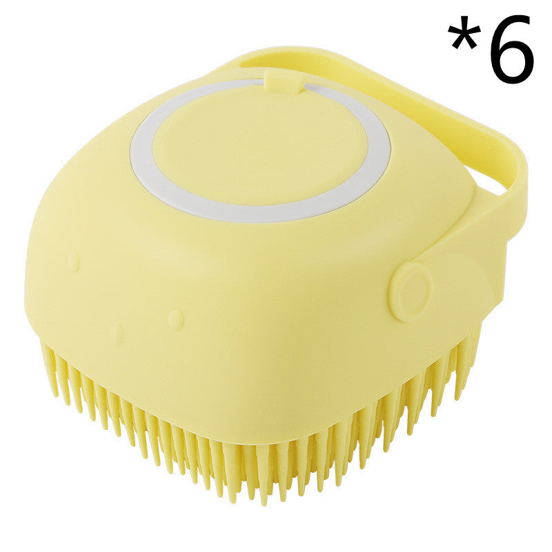 HKM-7095997 Silicone Dog Bath Massage Gloves for Gentle Grooming and Cleaning Pets