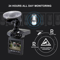 HKM-709651 2.5 Inch HD Car Dash Video Camera Recorder with Loop Recording